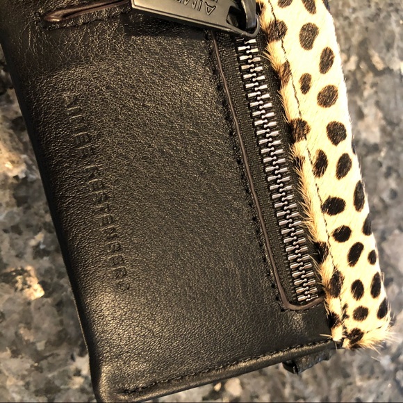 Aimee Kestenberg “Ashley”Leather & Faux Fur Pouch - Picture 11 of 12